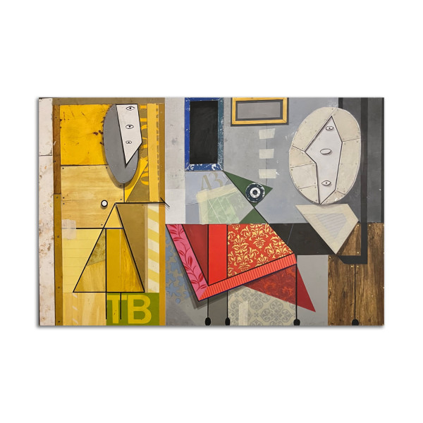 Ode to Picasso Artist and Model in the Studio by Michael Bane