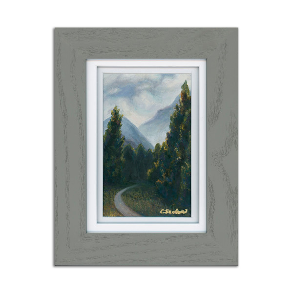 RMNP in the Clouds - Plein Air Study by Christie Snelson