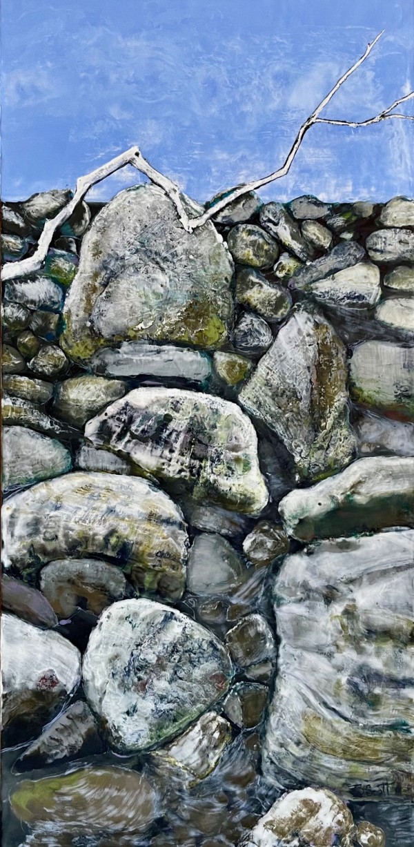Rocks at Shores Lake by T.D. Scott