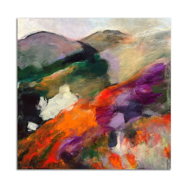 Super Bloom with Clouds by Rebecca Lewis Smith