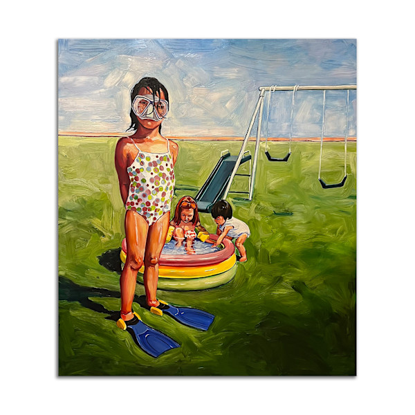 Swim Team by Jared Gillett