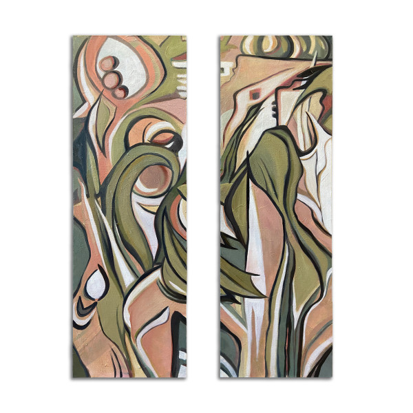 Symbiosis: After Lee Krasner's Birth (1956) by Christie Snelson