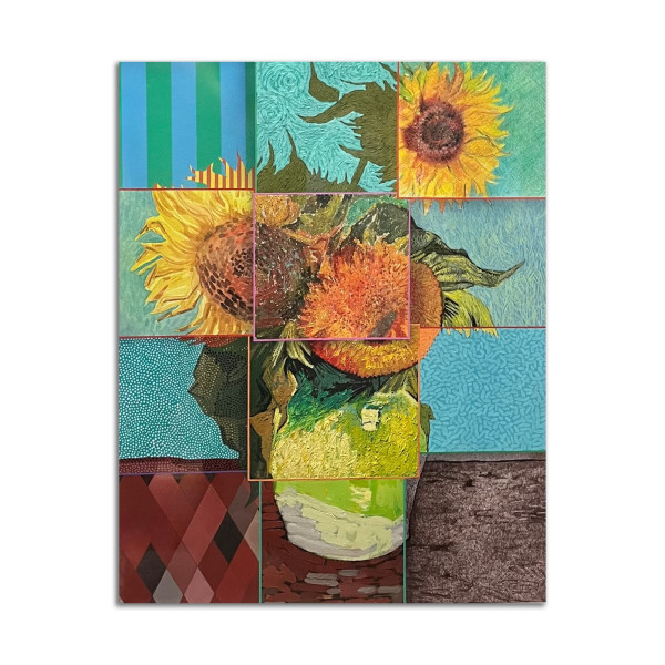 Van Gogh Sunflowers by Michael Bane