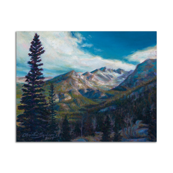 View From Emerald Lake Trail by Christie Snelson
