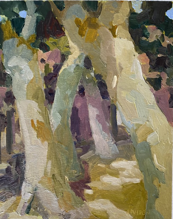 The Plane Trees  (Provence) by Jean Lee Cauthen