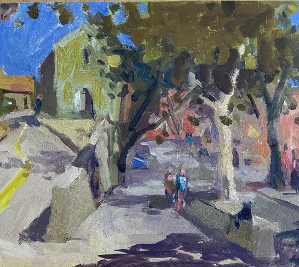 Now and Again Roads (Provence) by Jean Lee Cauthen