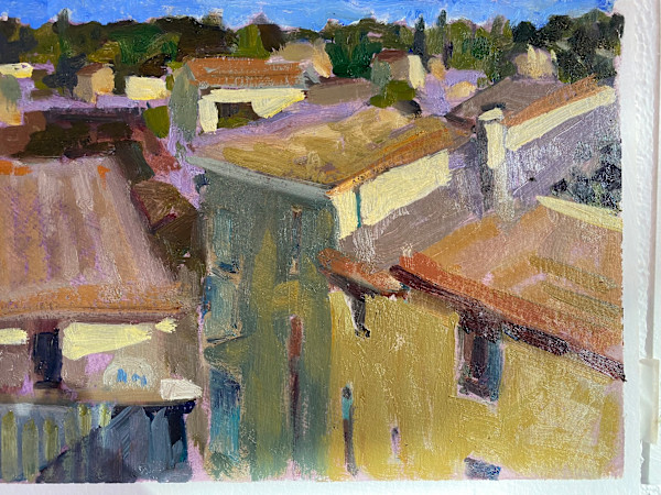 From Where I Sit  (Provence) by Jean Lee Cauthen