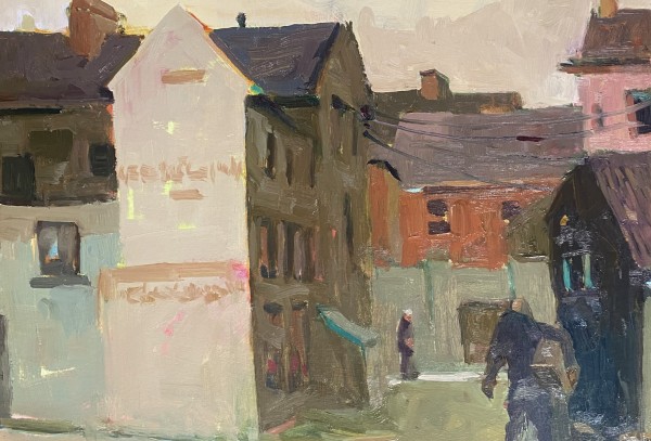 Behind the Horseshoe Cafe by Jean Lee Cauthen