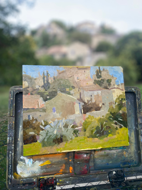 The Best View, Beaumont de Pertuis III by Jean Lee Cauthen
