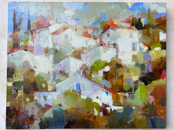 Hill City, Provence by Jean Lee Cauthen