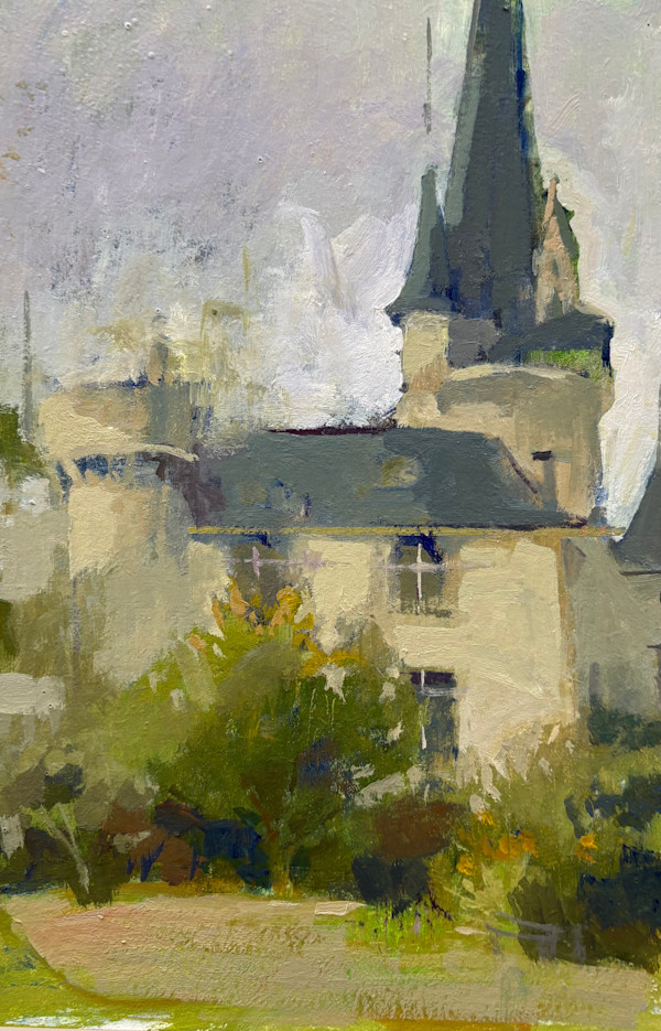 The Castle, Dordogne France by Jean Lee Cauthen