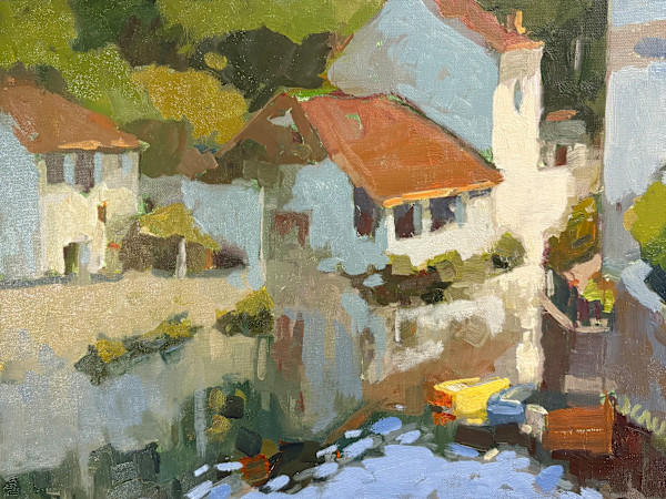 Brantome, France by Jean Lee Cauthen