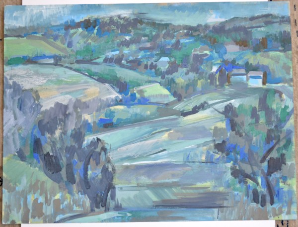 Untitled (Rolling Hills) by Gaylord Flory