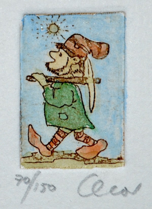 Untitled (Gnome Miner) by Unknown "Ceco"