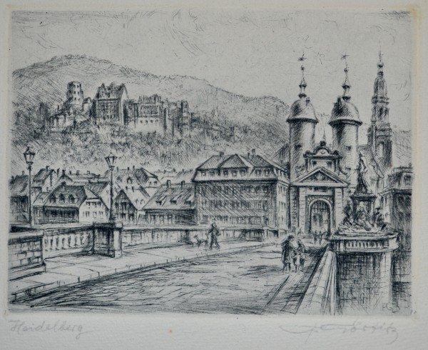 Heidelberg by Friedrich Gortitz