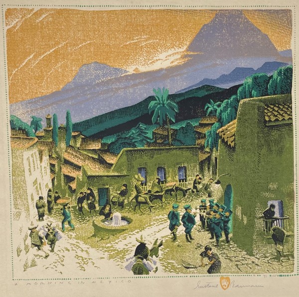 Morning in Mexico by Gustave Baumann