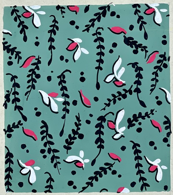 Untitled (fabric or textile design) by Arthur Litt