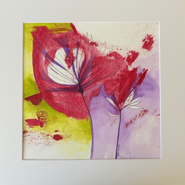 Castileja Painted by Gina Barry