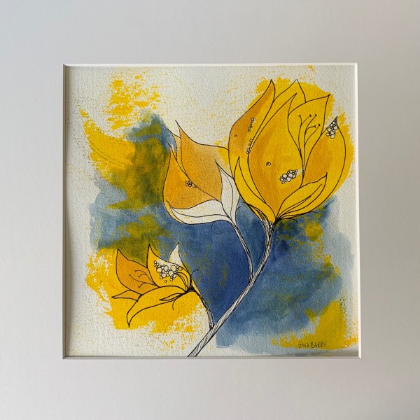 Golden Flower by Gina Barry