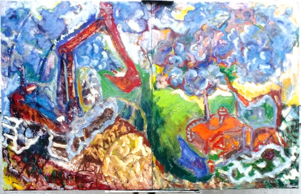 Excavation Study (1997) by David Haig Alexander