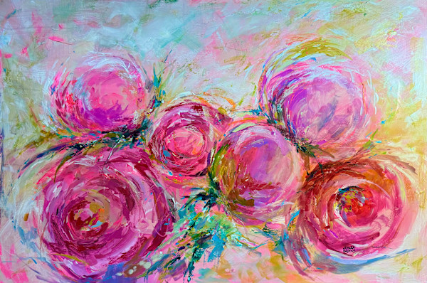 Park Peonies by sharon jiskra brooks