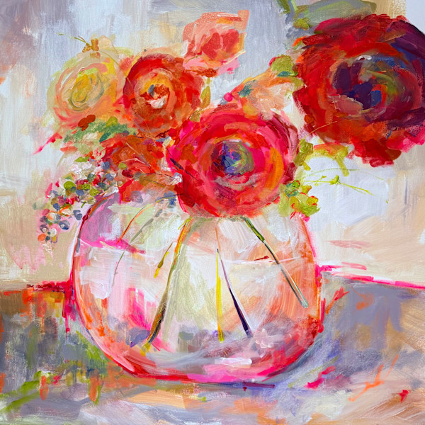 The Pull of Tangerine and Coral by sharon jiskra brooks, Image 1.