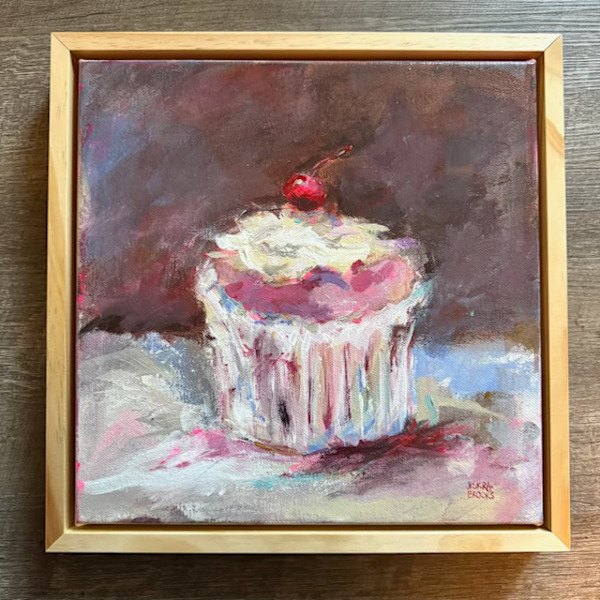 Pink Cupcake by sharon jiskra brooks