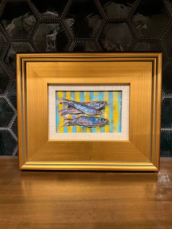 Three Little Fish (Striped) by sharon jiskra brooks, Image 1.