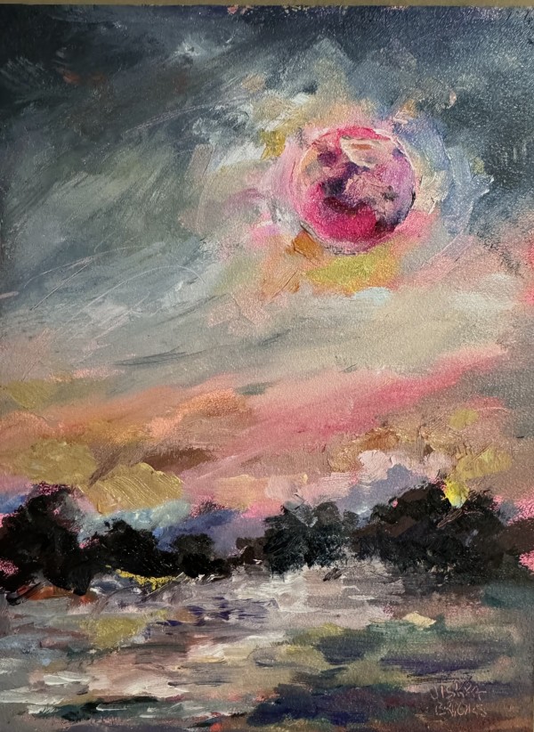 Strawberry Moon by sharon jiskra brooks, Image 1.