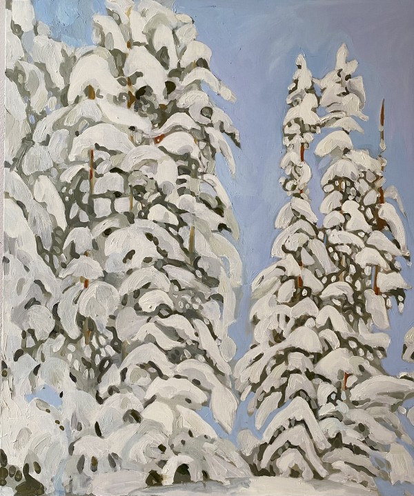 Silent  Snow by Monica E Carroll