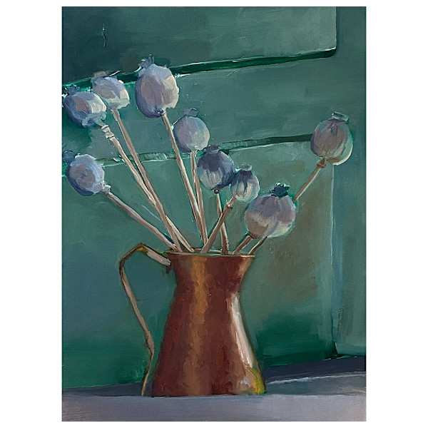 Poppyseed pods, 2022 by Jen Chau