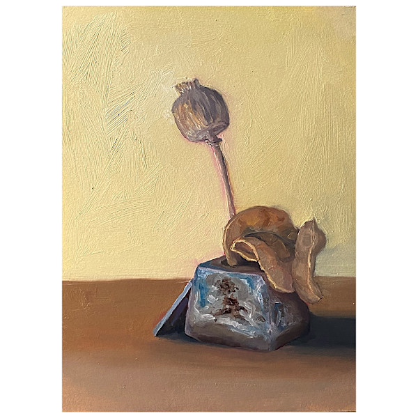 Umbrella Thorn and Poppyseed Pods, 2022 by Jen Chau