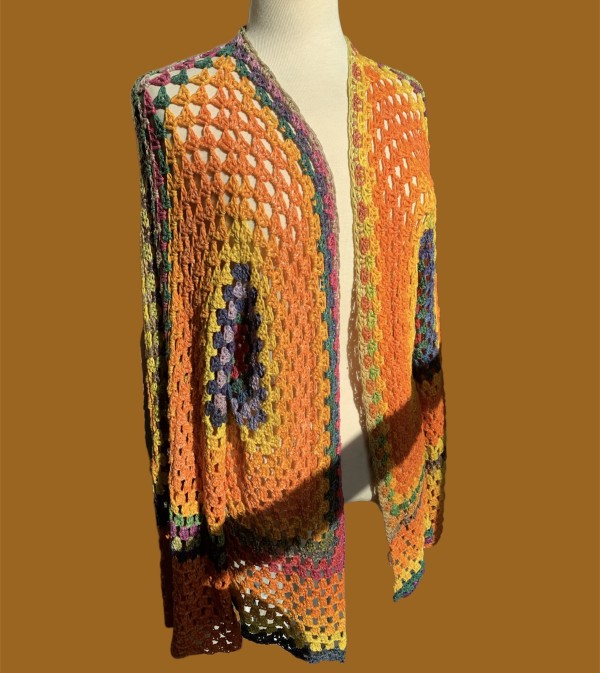 Crochet Kimono by Suzy Hasanin