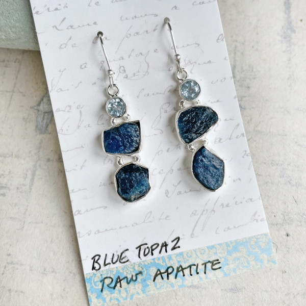 All The Blues Earrings by Kayte Price