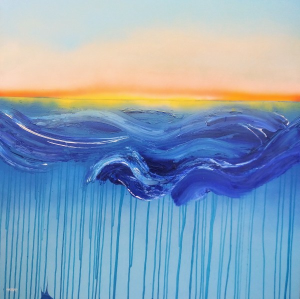 "Deep Blue (The Swimmer)" by Eric Robert McRay