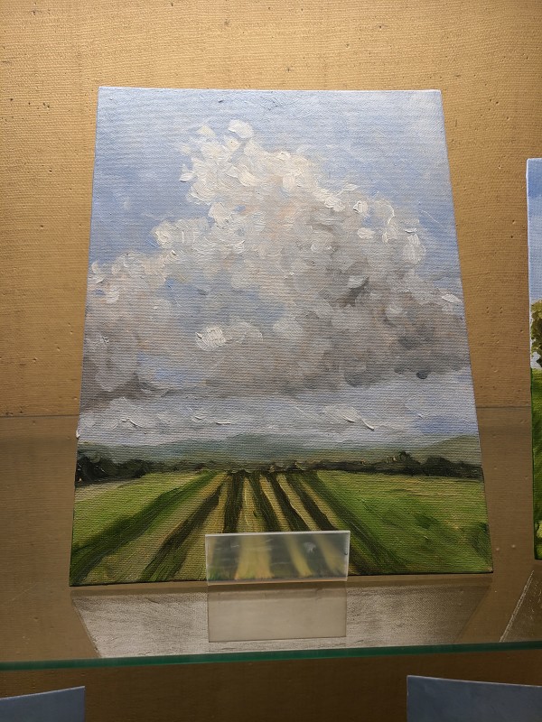 Big Sky Over a Farm by Makenna Parker
