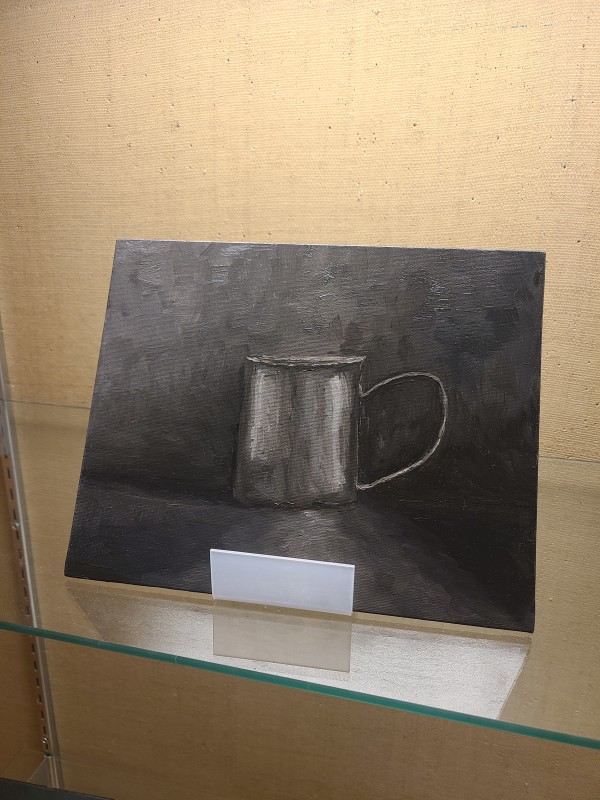 Antique Silver Cup, Still Life by Makenna Parker