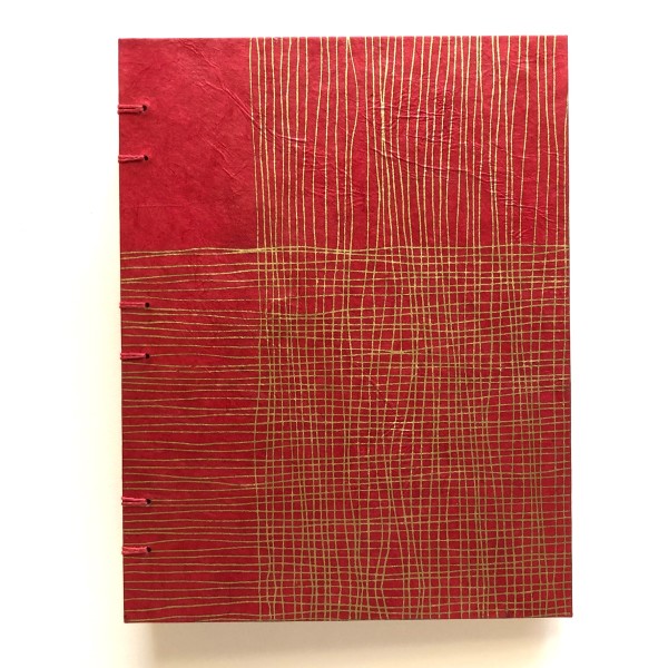 16. Book, Red & Gold by Elizabeth "Betty" Haskin