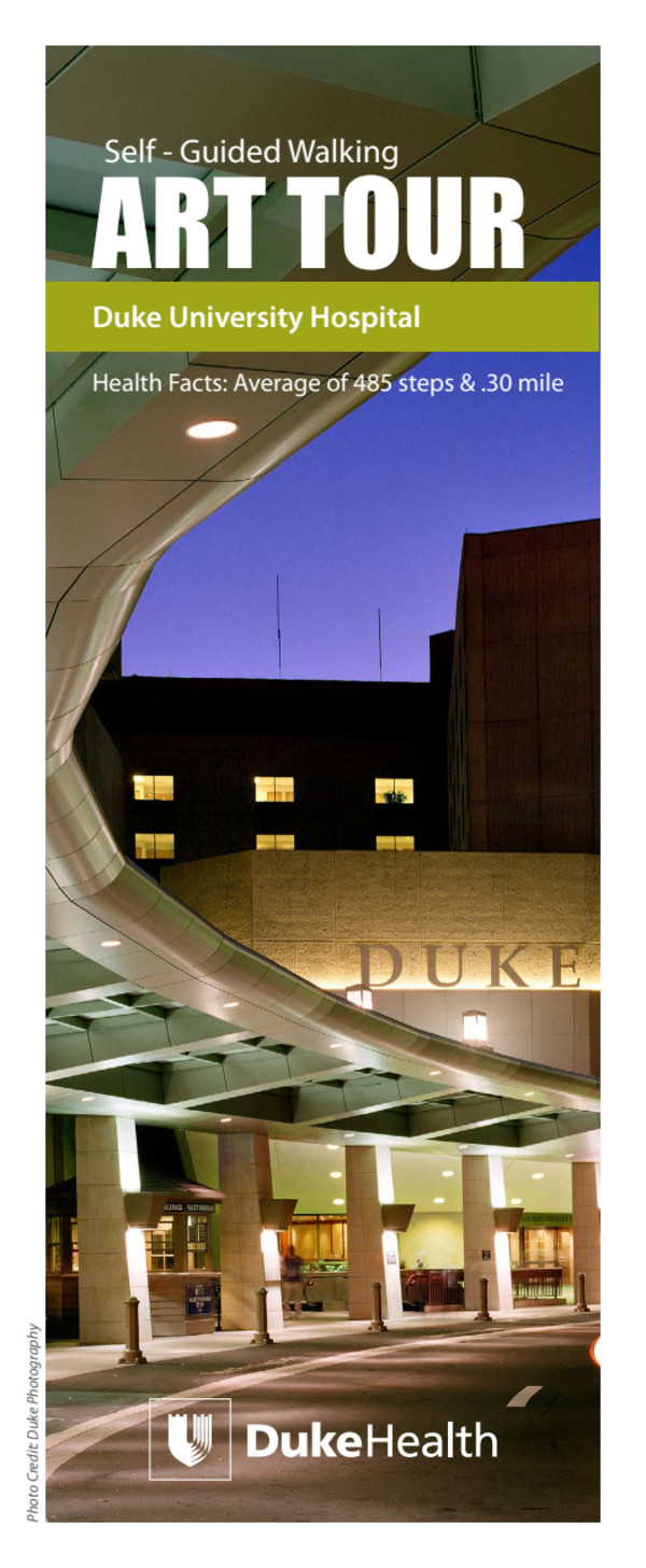 Walking Art Tour Download for Phone or Tablet - Duke University Hospital by Bill Gregory
