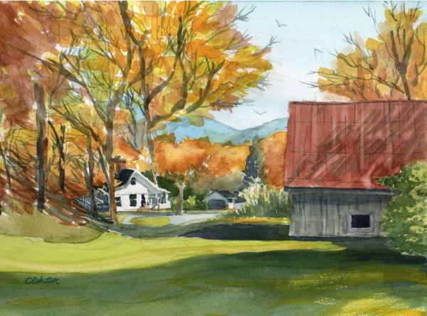 Boone Bungalow and Barn by Dick Dee