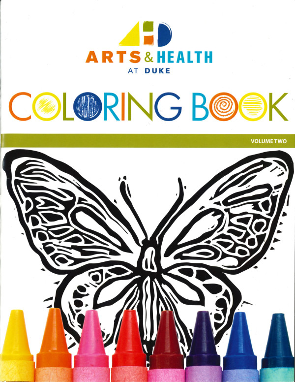 Arts and Health Coloring Book Volume 2 - Flora and Fauna of Duke University Hospital