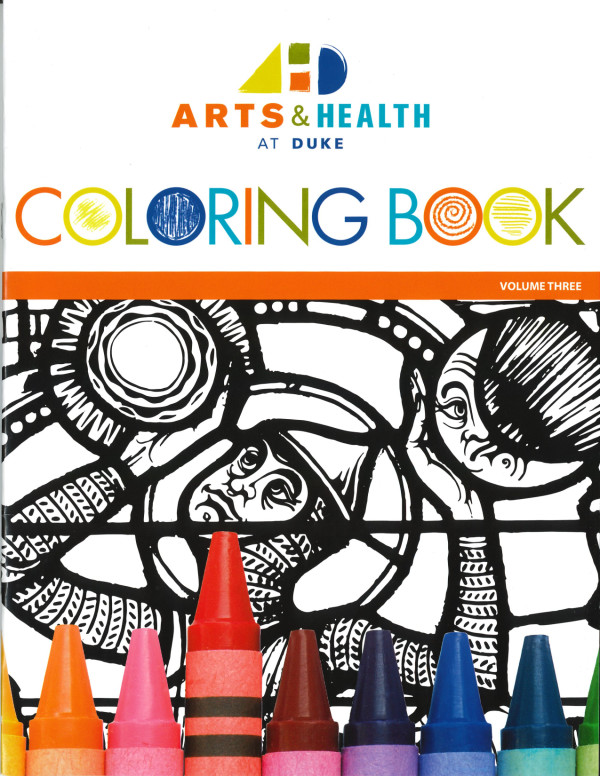 Arts and Health Coloring Book Volume 3 - Duke University Chapel Stained Glass Windows