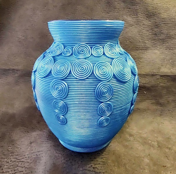 Grecian Blue Vase by Beth Ann Taylor
