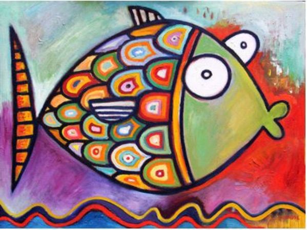Here Fishy Fish by Keith Norval