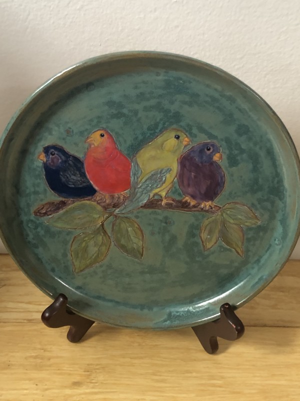 Plate by Rebecca Hennessey