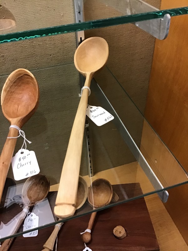 Sourwood Cooking Spoon #563 by Tad Kepley