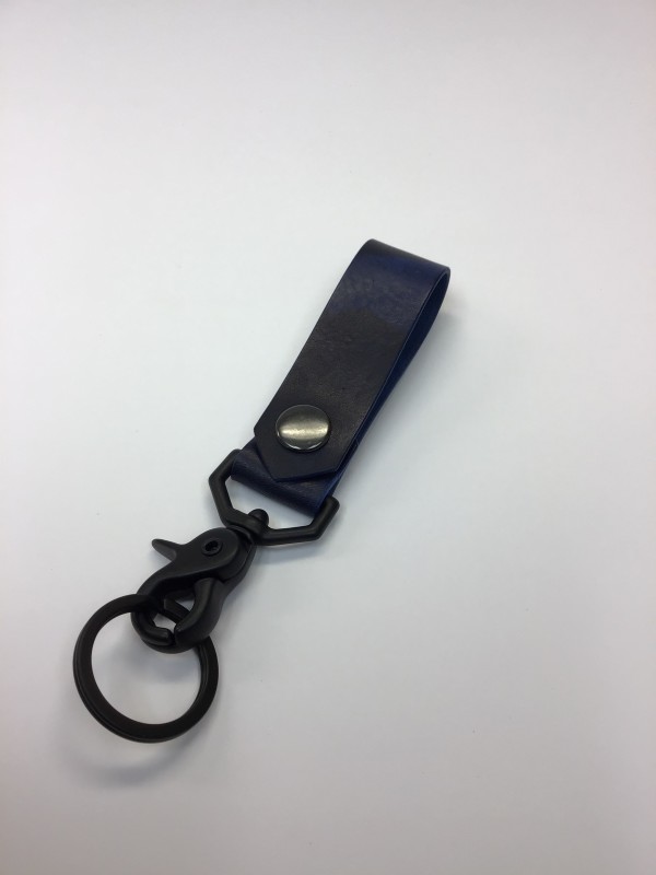 Italian Blue Keychain with Black Clip - #2 by Ryan Hertel
