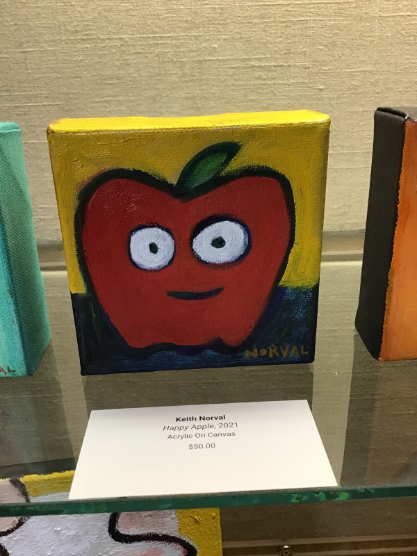 Happy Apple by Keith Norval