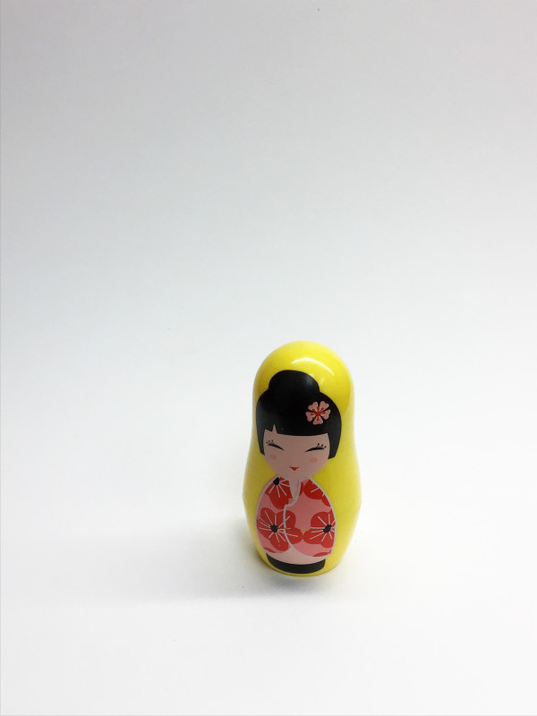 Plastic Nesting Dolls by Trisha Choi