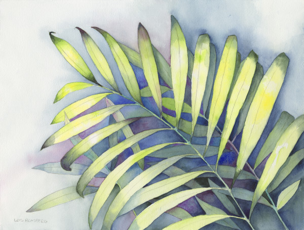 Serenity Palm Study by Lois Blasberg